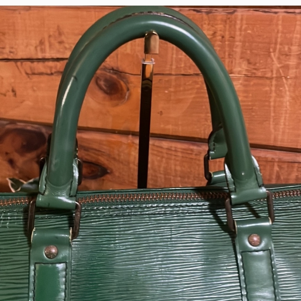 Louis vuitton green 55 Duffel Bag - Picture 4 of 9